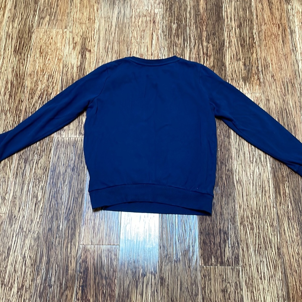 Young & Reckless blue fleece-lined sweatshirt size small - Picture 6 of 6